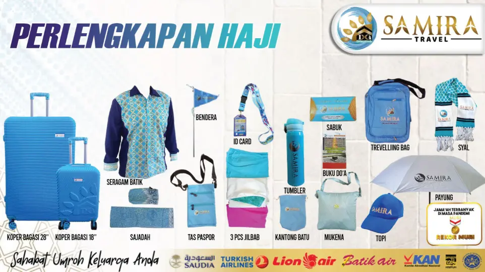 Perlengkapan Haji Samira Travel